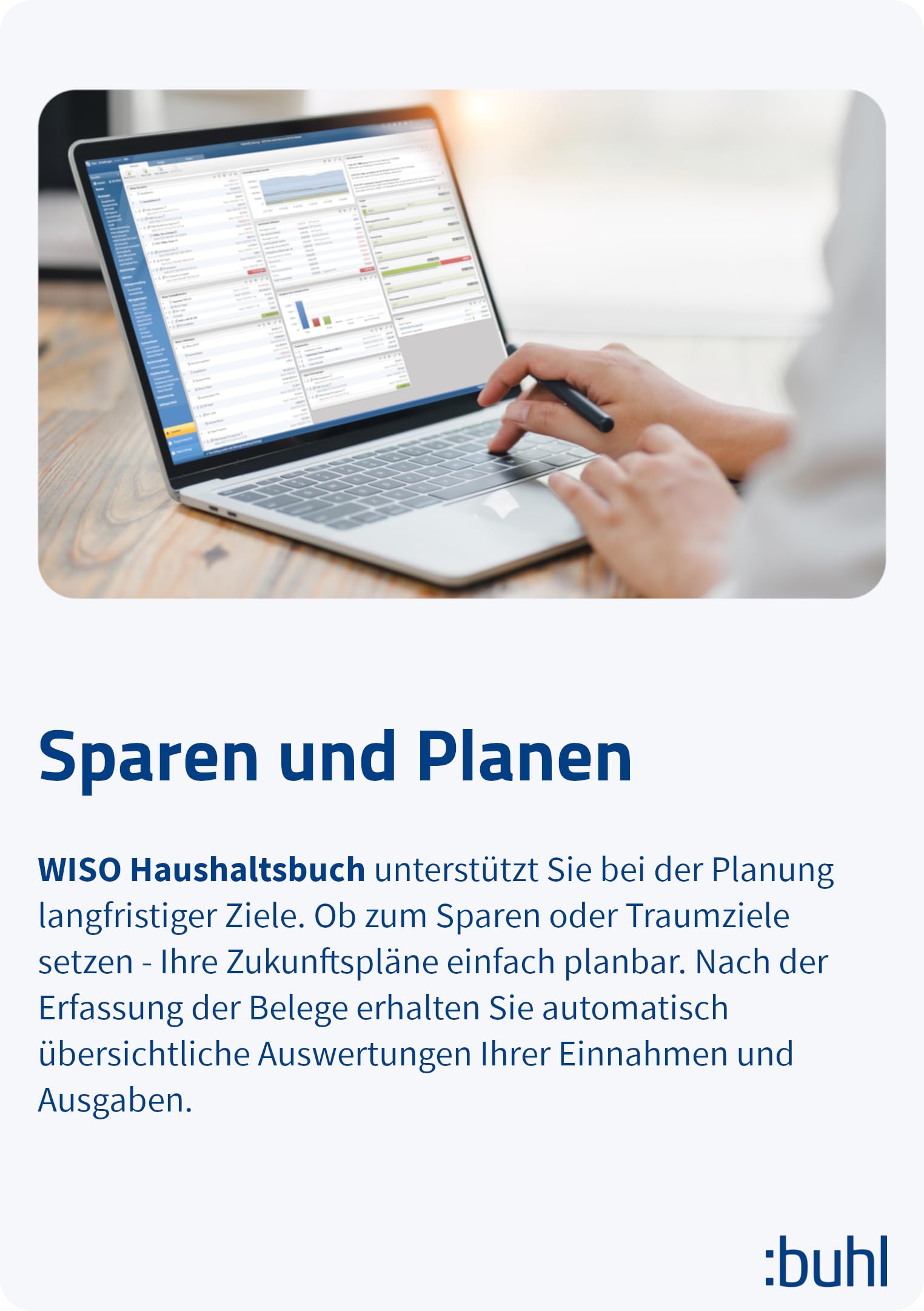 WISO Haushaltsbuch 2026 | Überblick über Ihre Finanzen | Windows Download |