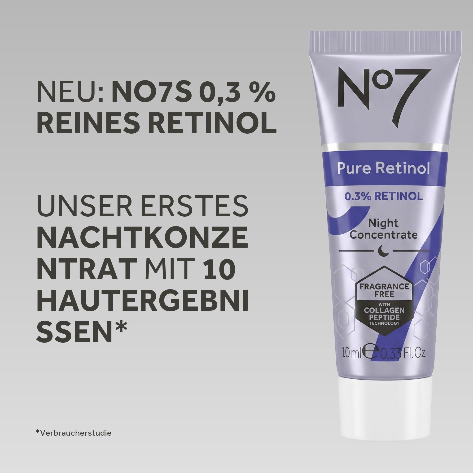 No7 Lift & Luminate Anti-Aging Geschenkset - Hautpflege, 5-teilig | Gesichtsserum 30 ml, Tagescreme 25 ml, Nachtcreme 25 ml, Augencreme 15 ml, Retinol 10 ml, wirkt gegen Falten