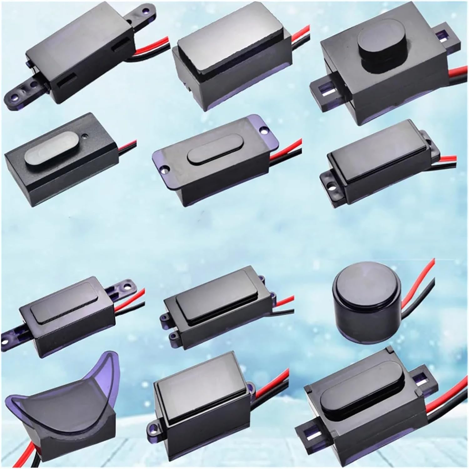 6V Induction Urinal Probe Surface-Mounted Circuit Board Induction Squatting Urinal Urinal Infrared Accessories(Type-F)
