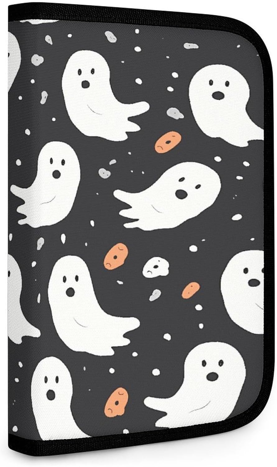 Cute Ghost Halloween Pattern Tool Bag Organizer Bag Zipper Pouches