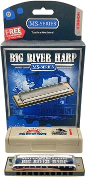 Hohner Big River Harmonica, Key of D