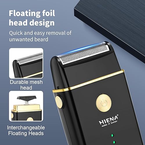 Miniatura 3 de HIENA PRO Cortapelos para hombres profesionales, juego de cortadora de pelo inalámbrica y cortadora de barba con hoja en T, afeitadora eléctrica,