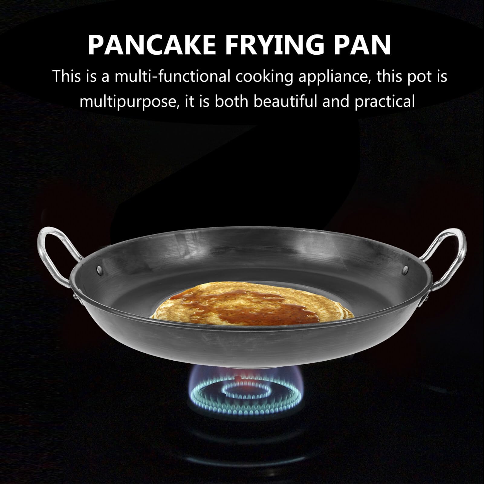 ABOOFAN Frying Pan Sartén Antiadherente Perfecta Para Crepes y Tortillas Multiusos
