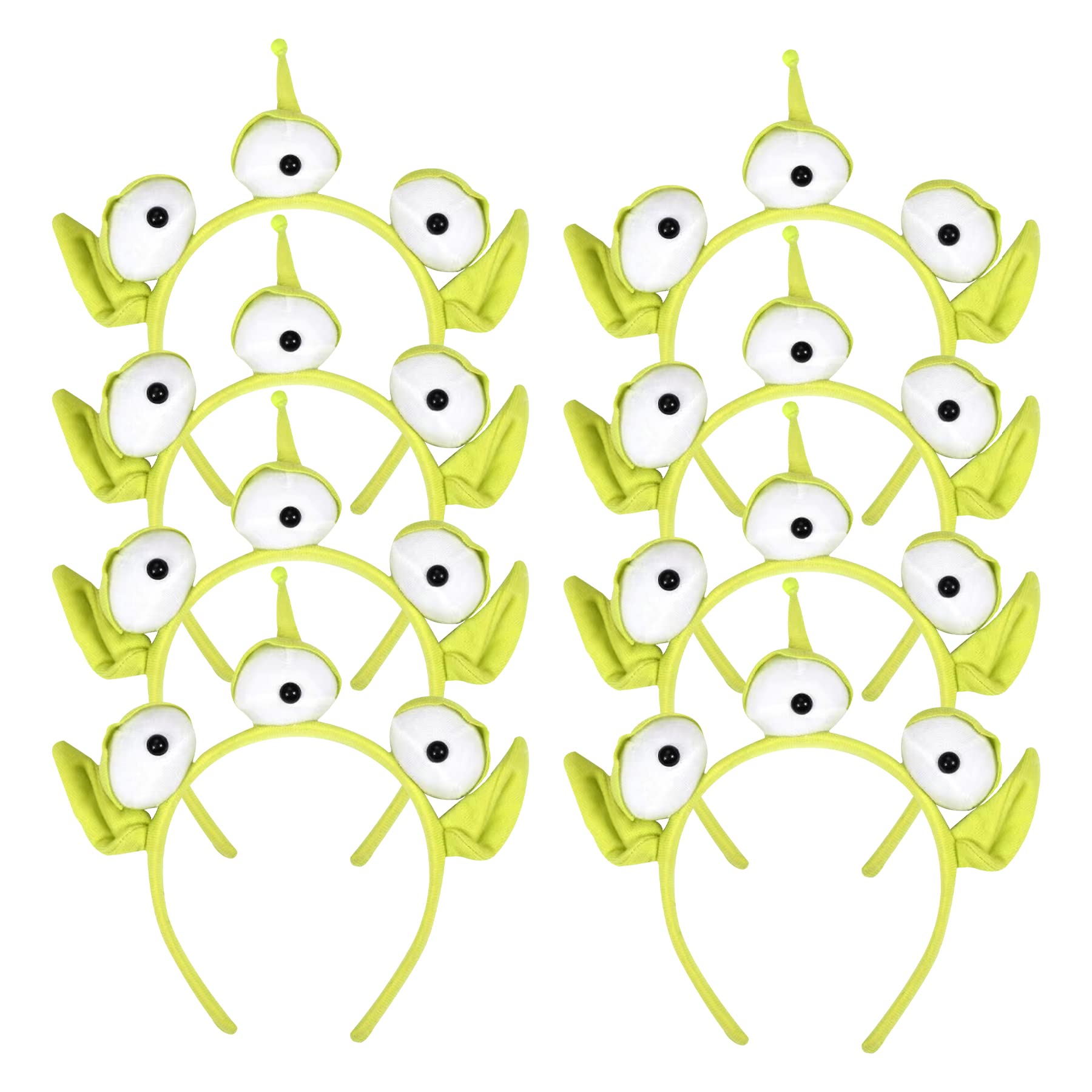 VANVENE Novelty New Alien Ears Costume Plush Headband Adult Child Party Cosplay Gift 8pack