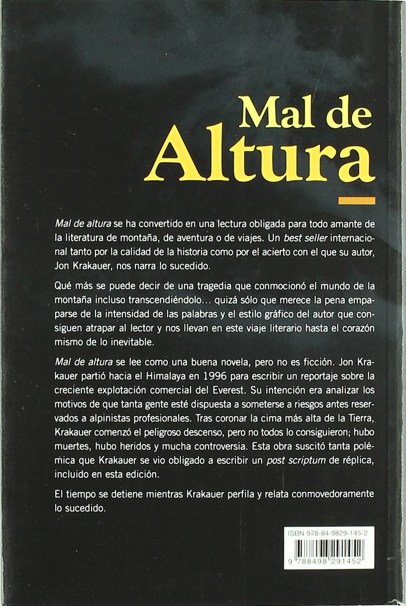 Mal de altura: La gran tragedia del Everest