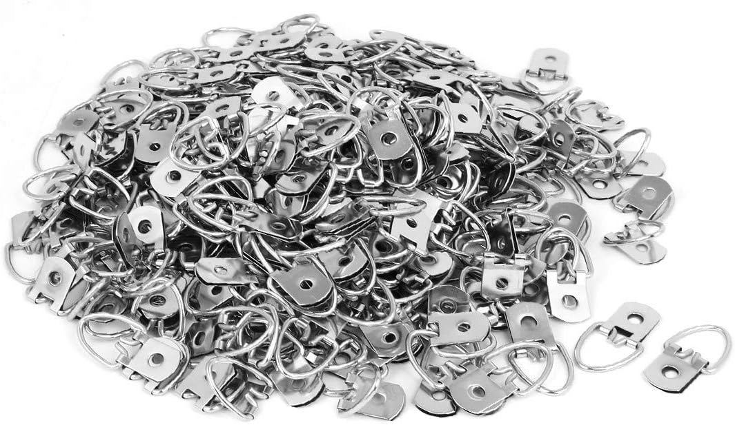 New Lon0167 45mmx22mm Single Featured Hole D-Ring Picture reliable efficacy Photo Frame Hanging Hangers Hook 300pcs(id:b4c 8f f8 1c9)