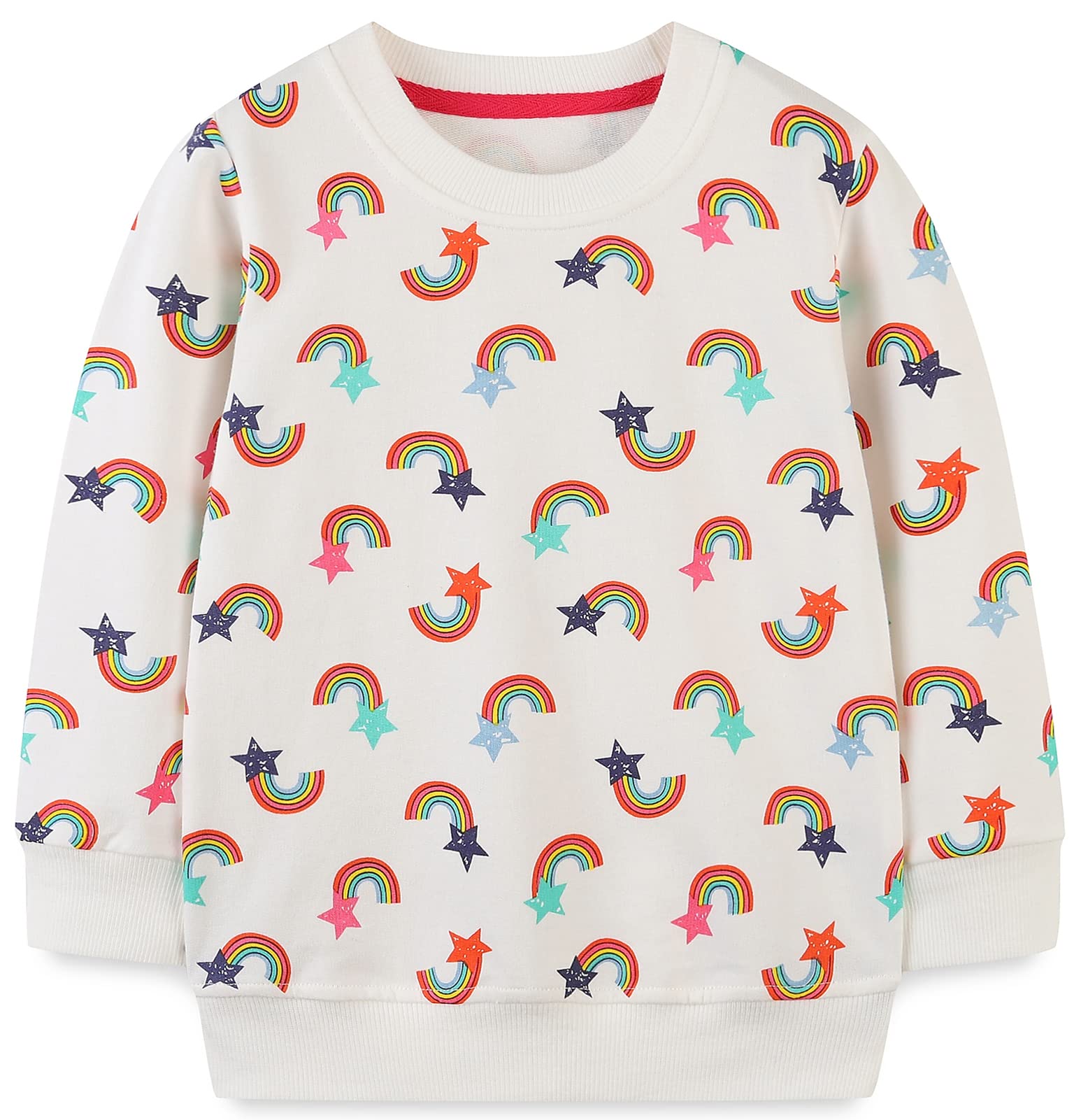 Girls Sweatshirt for Kids Cotton Top Casual Jumper Girl T Shirt Toddler Clothes Long Sleeve Pullover Age 1-12 Years — view 31