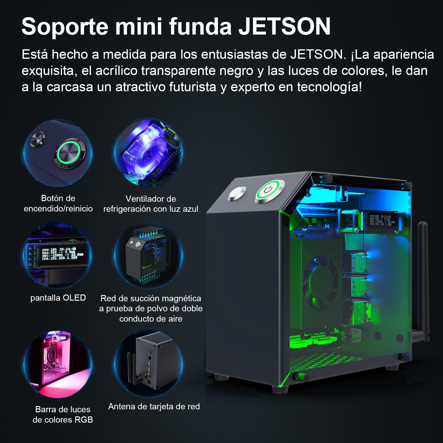 Yahboom Jetson Orin NX 8GB Entwicklungsboard-Kit 117TOP