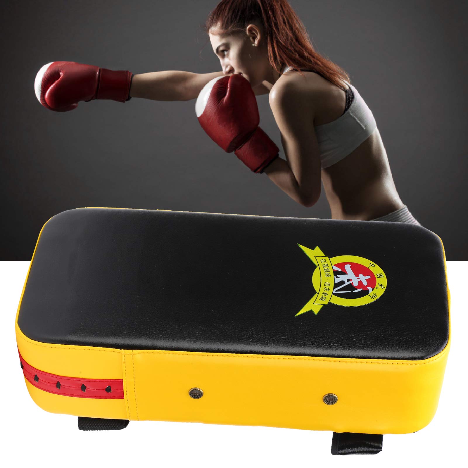 Almohadillas de Golpe para Boxeo, Muay Thai, Taekwondo, Karate, Kickboxing, Cuero, Entrenamiento de Artes Marciales