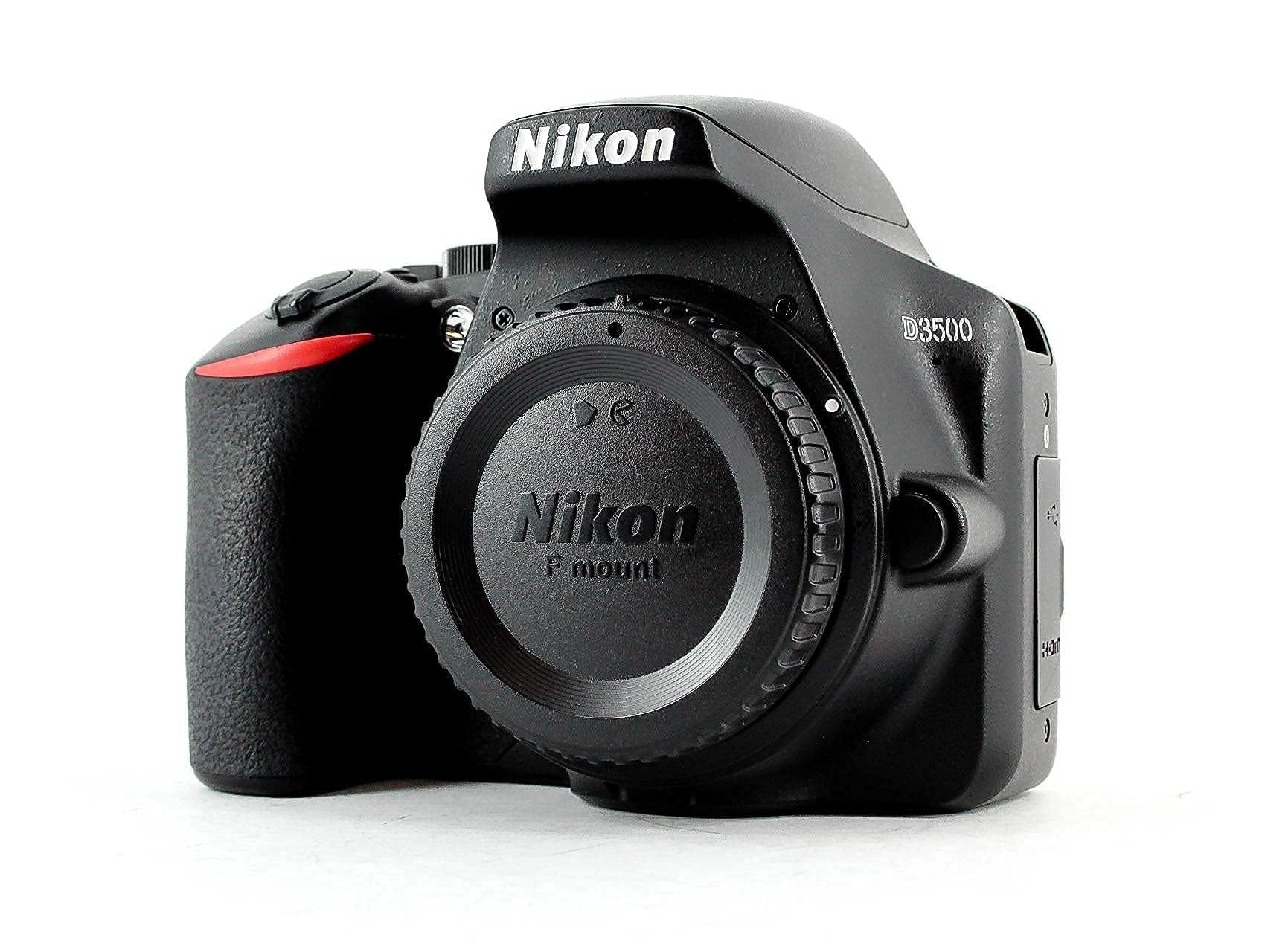 Nikon D3500 Kit, AF-P DX, 18-55 mm, VR, Black