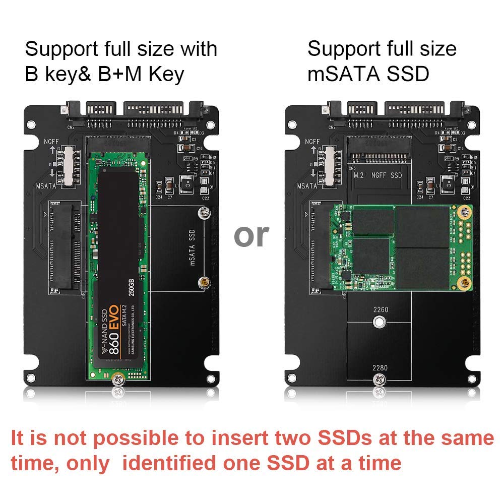 Boîtier Externe USB 3.0 Pour SSD MSATA - Aluminium - Compatible UASP - Plug & Play
