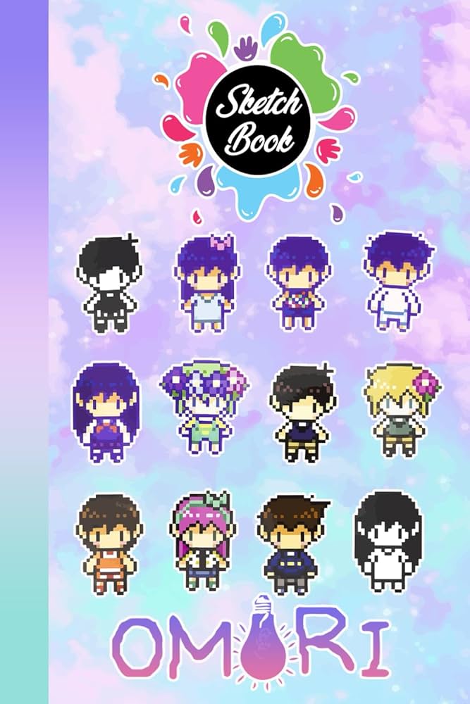 Amazon.com: Omori Game SketchBook for Fan Kid Teen Men Women