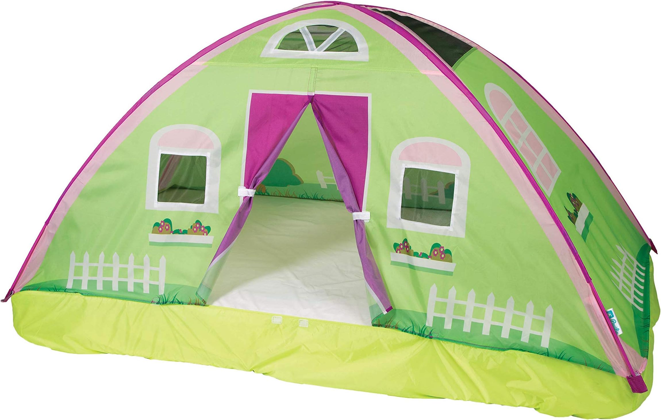 19600 Kids Cottage Bed Tent Playhouse - Twin Size, Multi/None