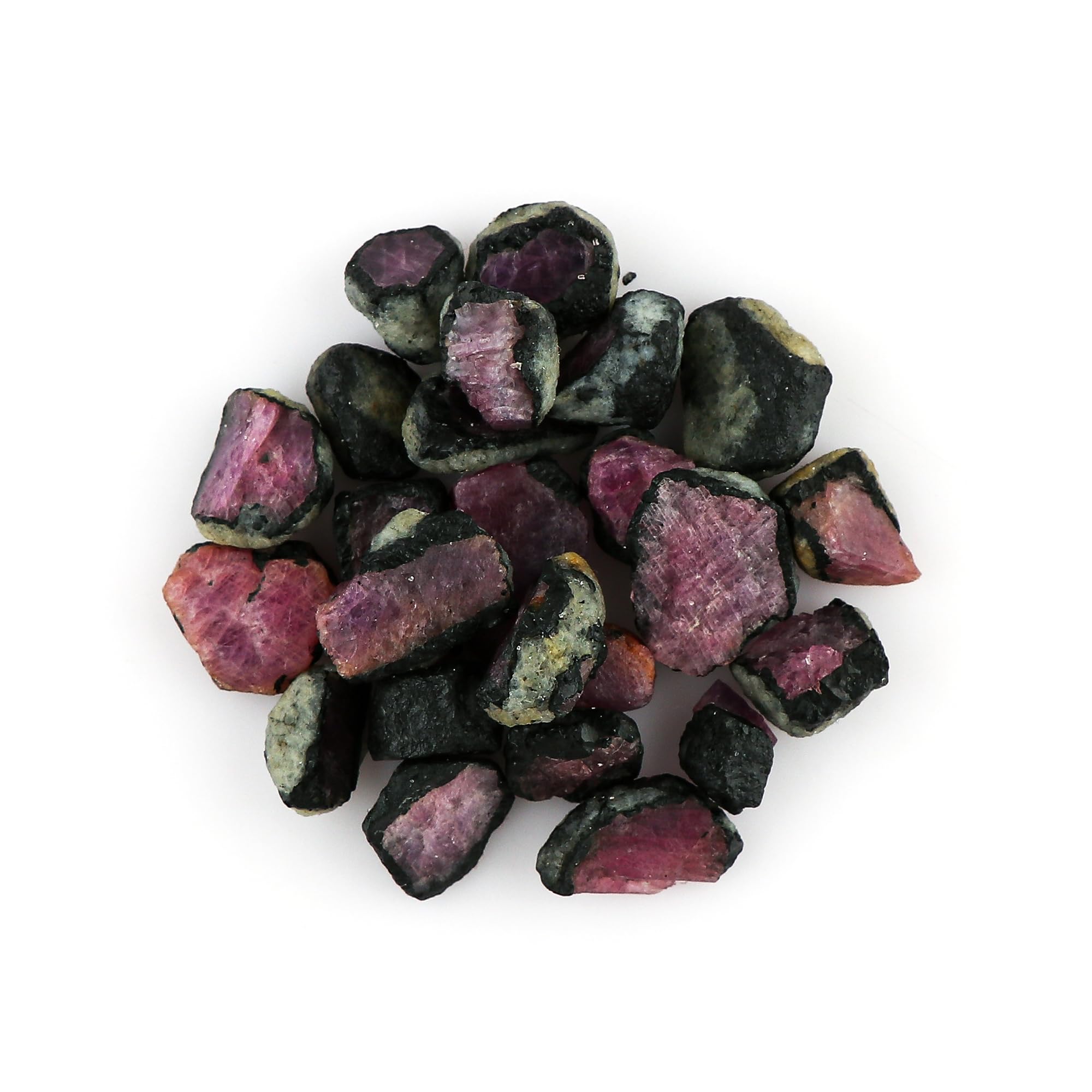 50 carats Raw Ruby Zoisite Rough Slice Gemstone, Natural Crystals, Energy Healing Stones, Wholesale Bulk Lot, Jewelry Making Supply, Gift Stone, DIY Stones