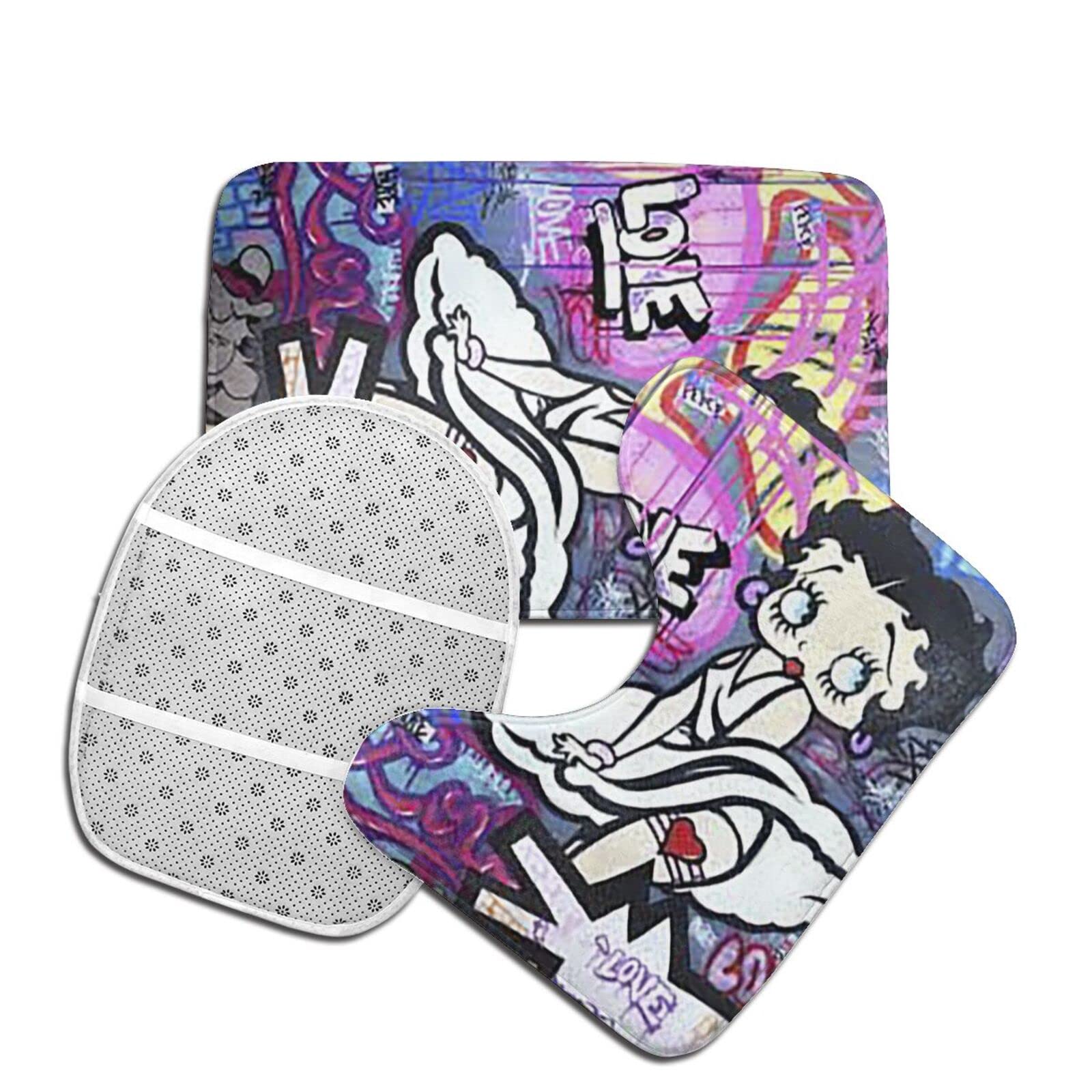 Amazon | ベティちゃんbetty Boop バスマット トイレマット トイレ