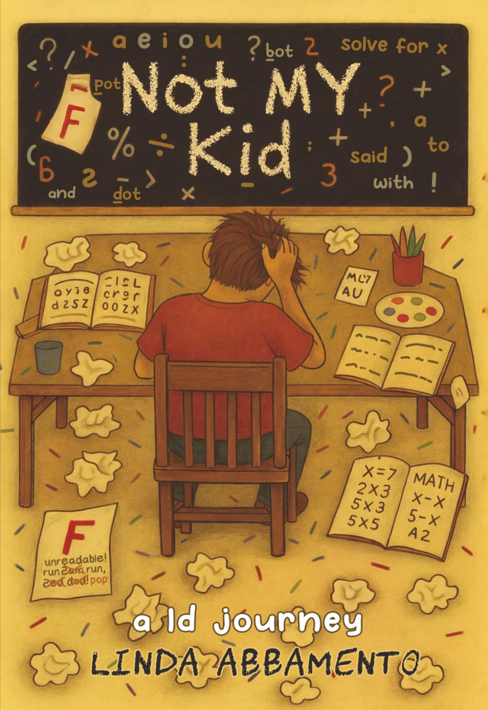 Not MY Kid: Learning through the eyes of my learning-disabled kid (or their journey, my cause)