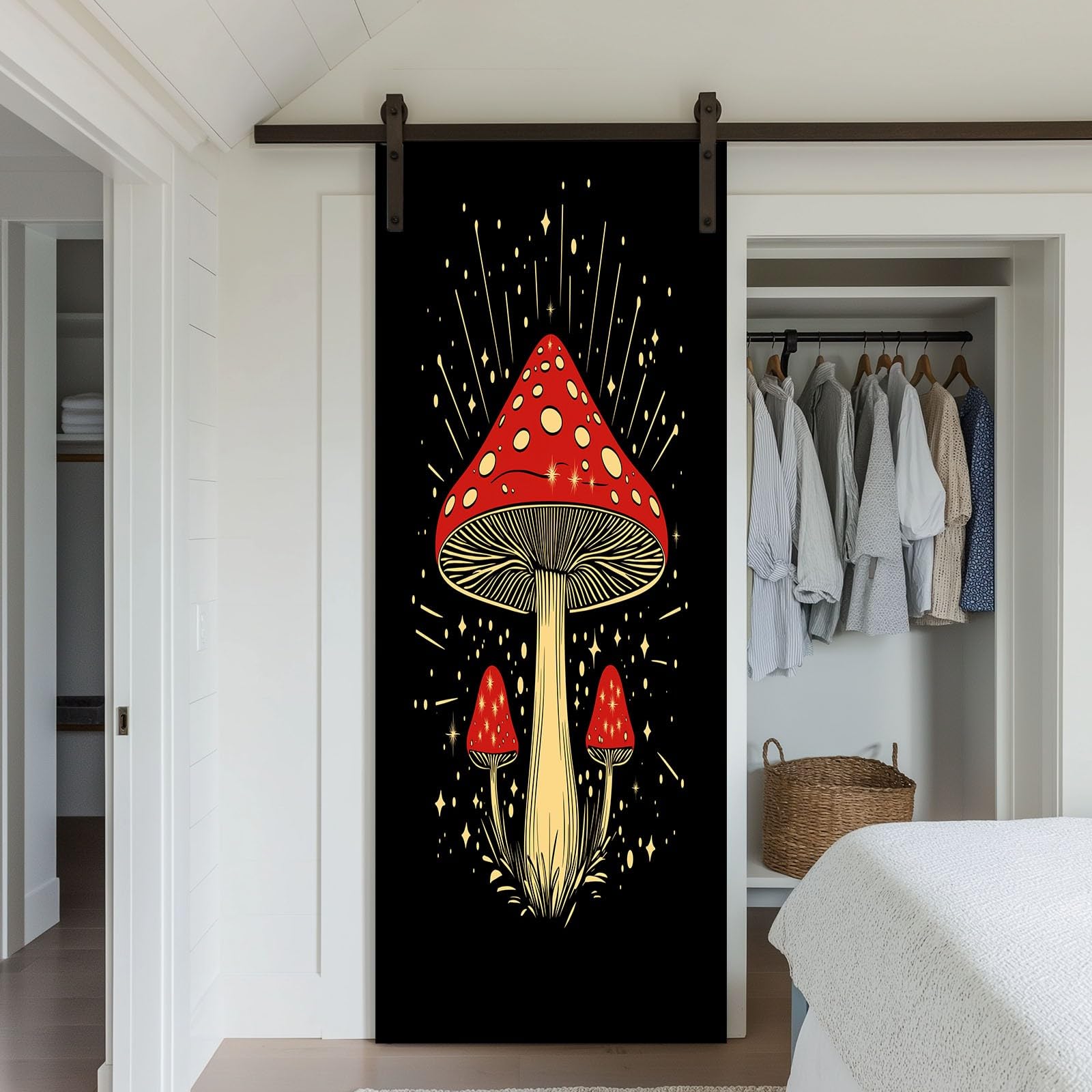 Naklejki ścienne samoprzylepne czarne 85x215 cm do pokoju dziecięcego