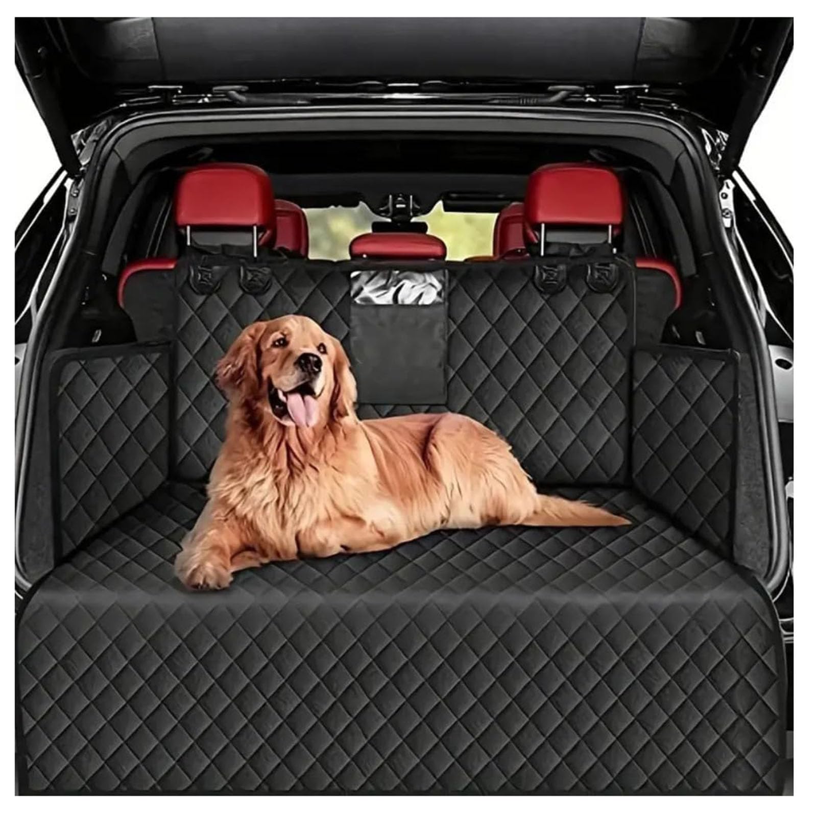Funda maletero perros coche impermeable para Hyundai Santa FE 2010-2026 protector