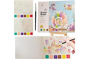 Easter Water Coloring Book for Kids