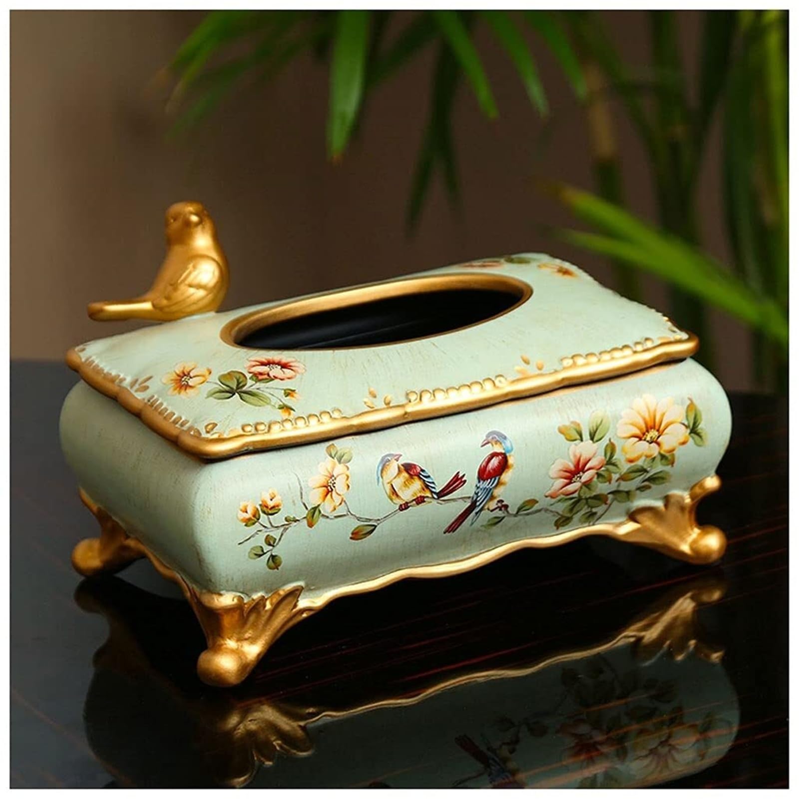 Tissue Dispenser Box Tissue Box Creative Household Storage Bathroom Bedroom Napkin Dispenser Apartment Must Haves(B)