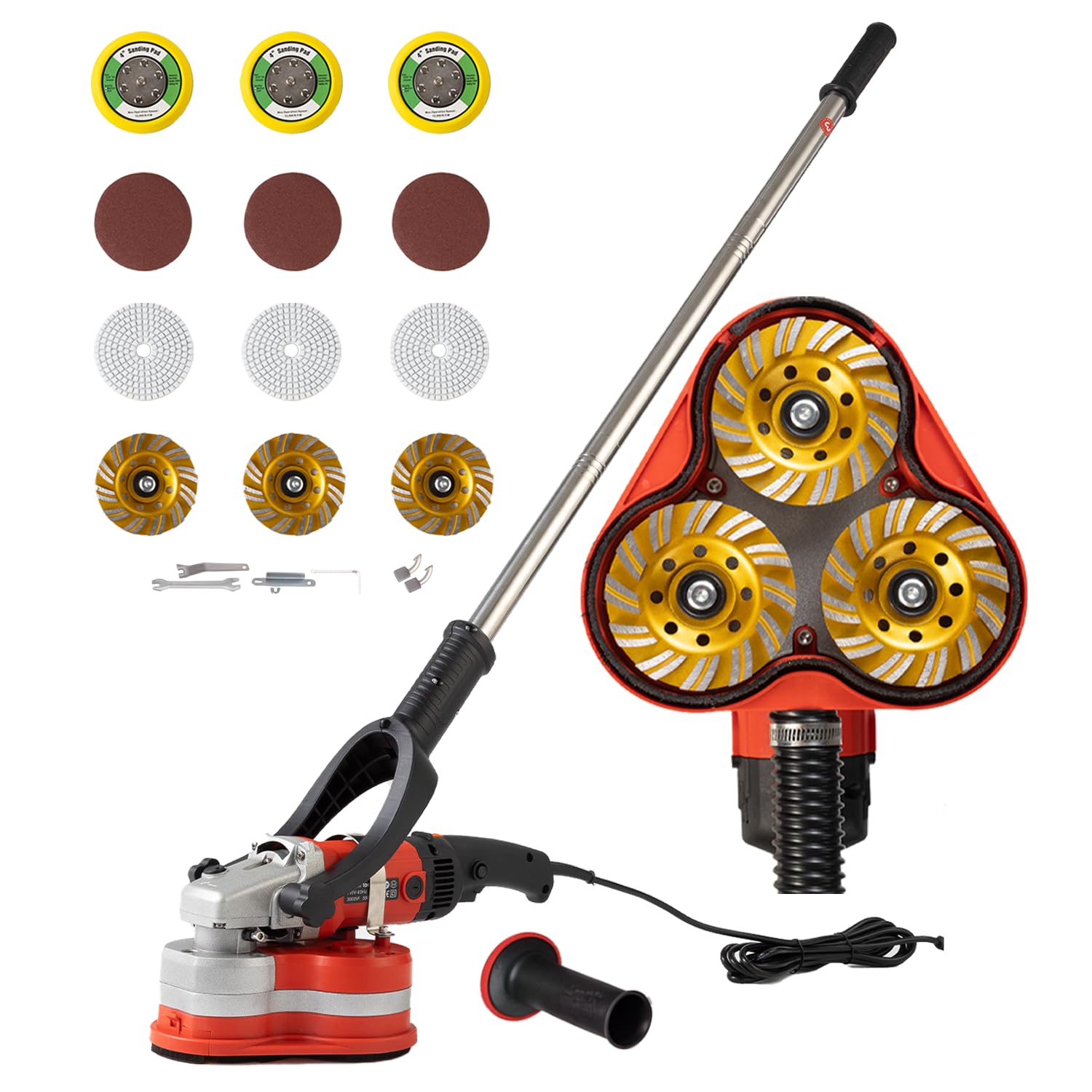 Photo 1 of CubQuantnestars 3800W Electric Diamond Grinder & Polisher