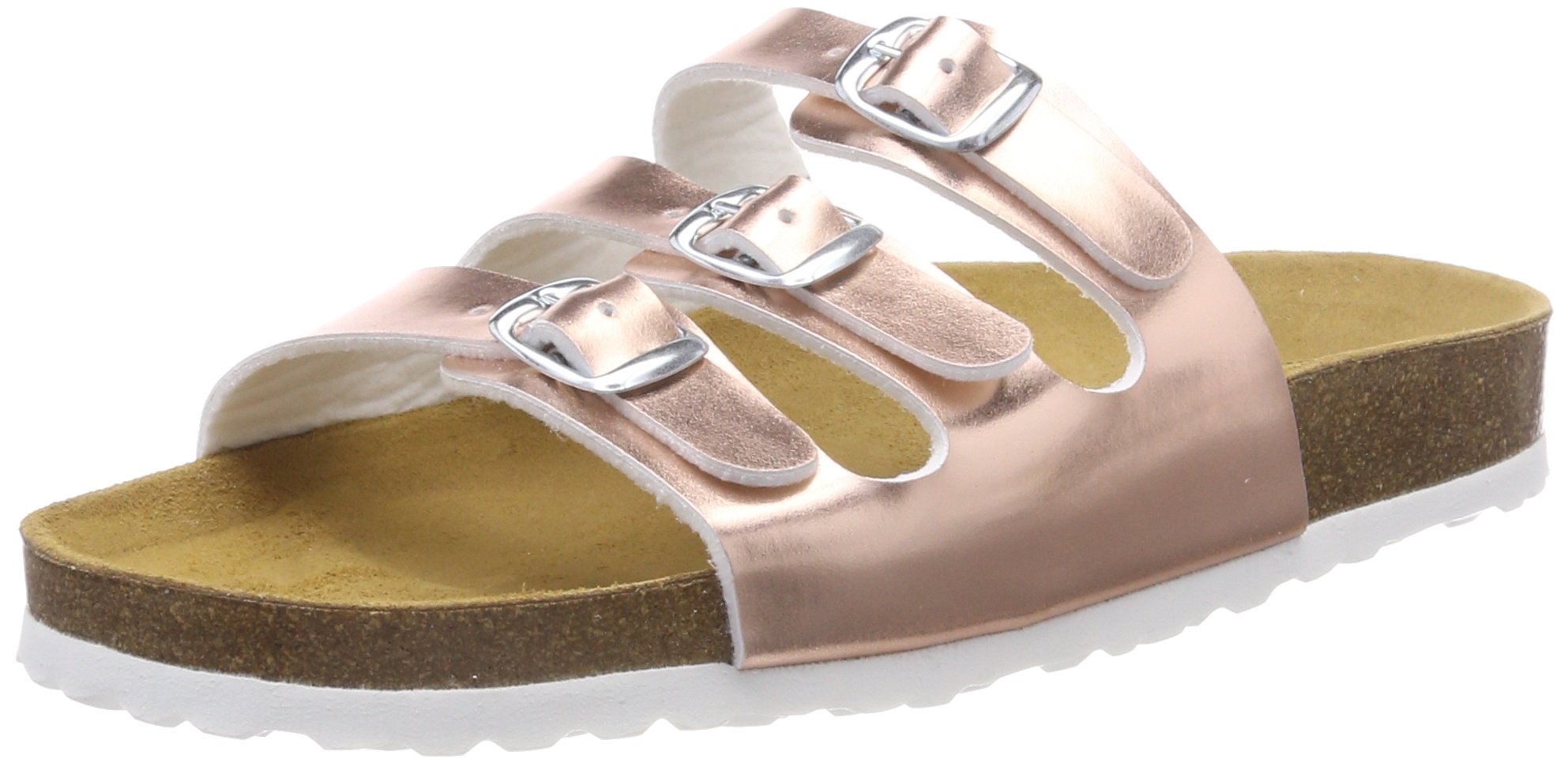 Lico Unisex Kinder Bioline Kids 3-schnallerPantoletten