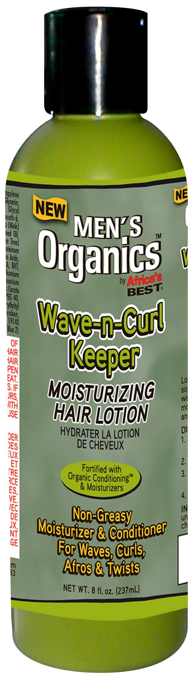 Africa's BestTexture My Way Men Wave-N-Curl Keeper MoisturizingHair Lotion, 8Oz (237ml)