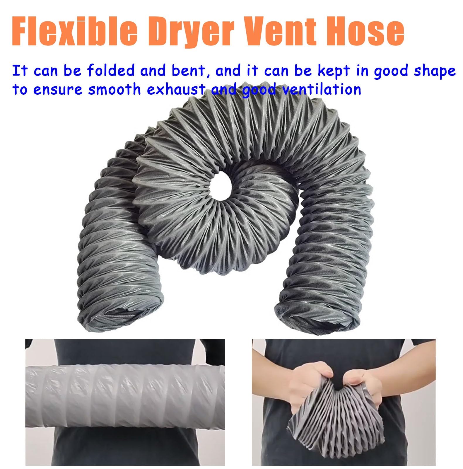 Nuovo Extra Forte Tumble Dryer Tubo Di Sfiato Scarico 4 Metri - Foto 7