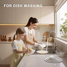 HIQILI Lemon Essential Oil, 100% Pure Undiluted for Cleaning, Skin, Diffuser - 1 Fl Oz/30ML