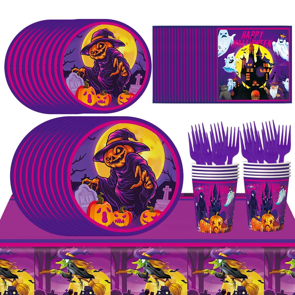 Halloween Party Tableware, Halloween Themed Tableware set
