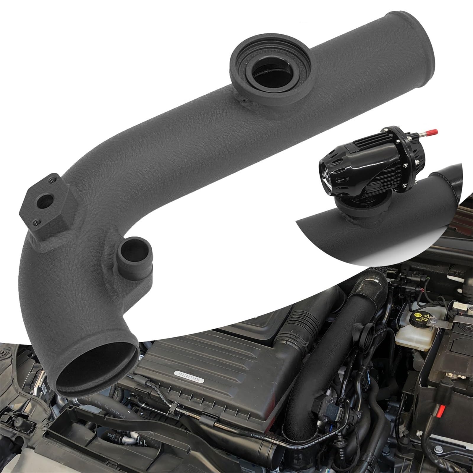 silnik turbo Pasuje do VW Golf MK7 Jetta Audi A3 Turbo Wlot powietrza z zestawem zaworów upustowych