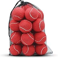 Vista 12 de Tennis Balls, 20 Pack Training Tennis Balls,High Elasticity Practice Tennis for Beginner, Exercise Playing Balls for Pet Dog