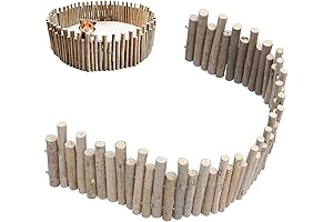 Hamster Cage Accessories Wooden Bridge with Fence and Platforms