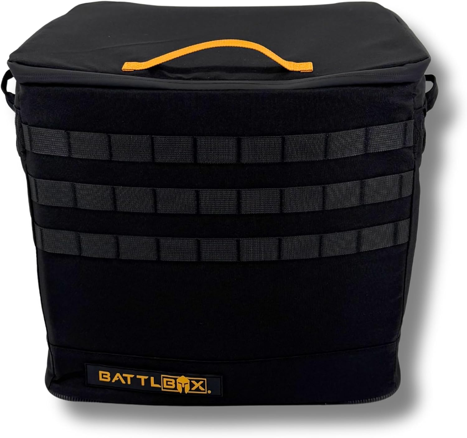 BATTLBOX Collapsible Storage Tote, Heavy Duty Foldable Nylon Utility Bag