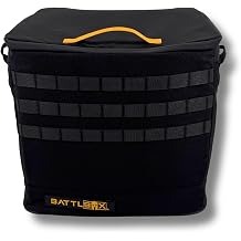 BATTLBOX Collapsible Storage Tote, Heavy Duty Foldable Nylon Utility Bag
