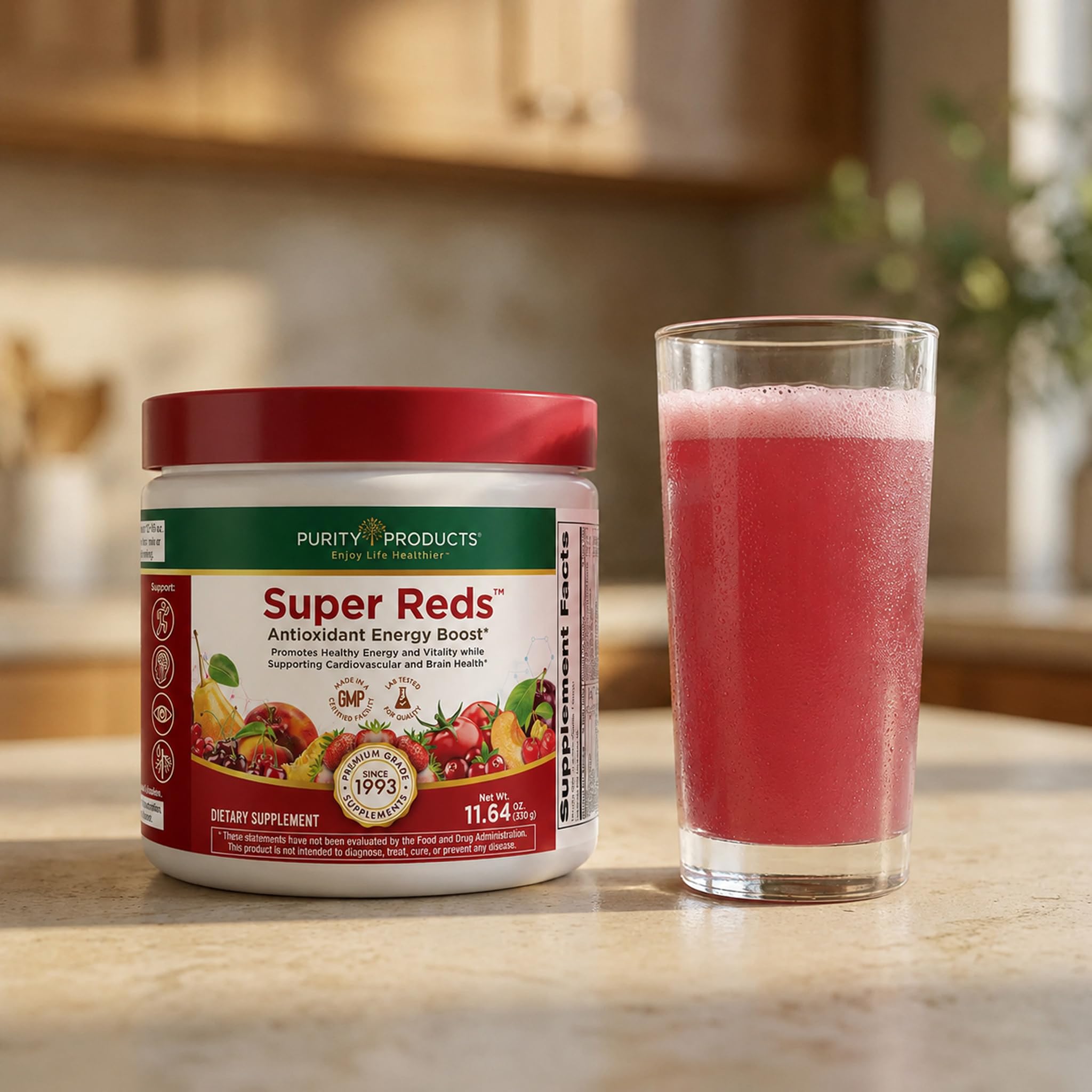 Purity Products Super Reds Powder Phytonutrient Superfood Drink Mix — Amazon image 4