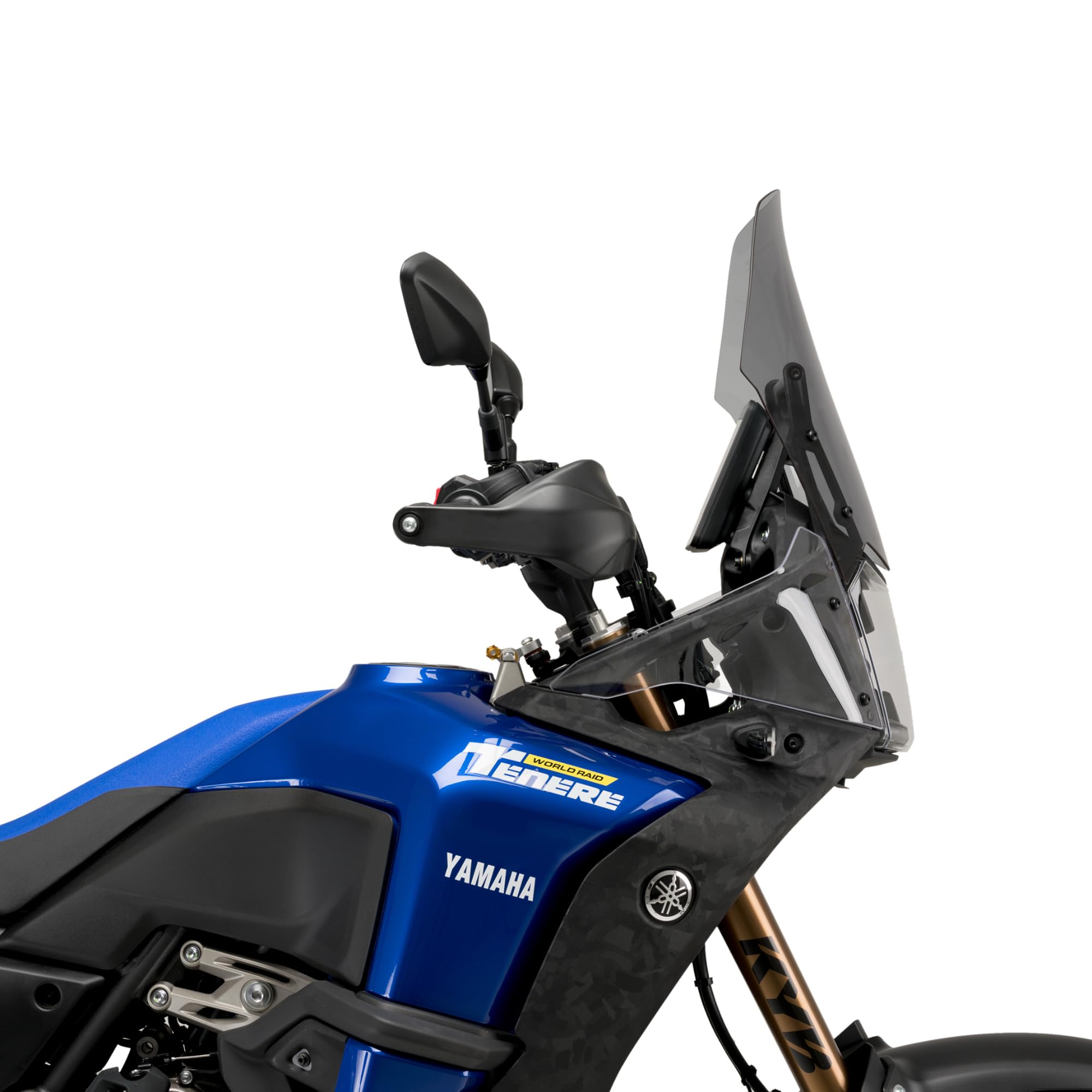 Cupolino Parabrezza Plexiglass JD9 TOURING Fume Chiaro Compatibile con YAMAHA TENERE 700 2019-2026