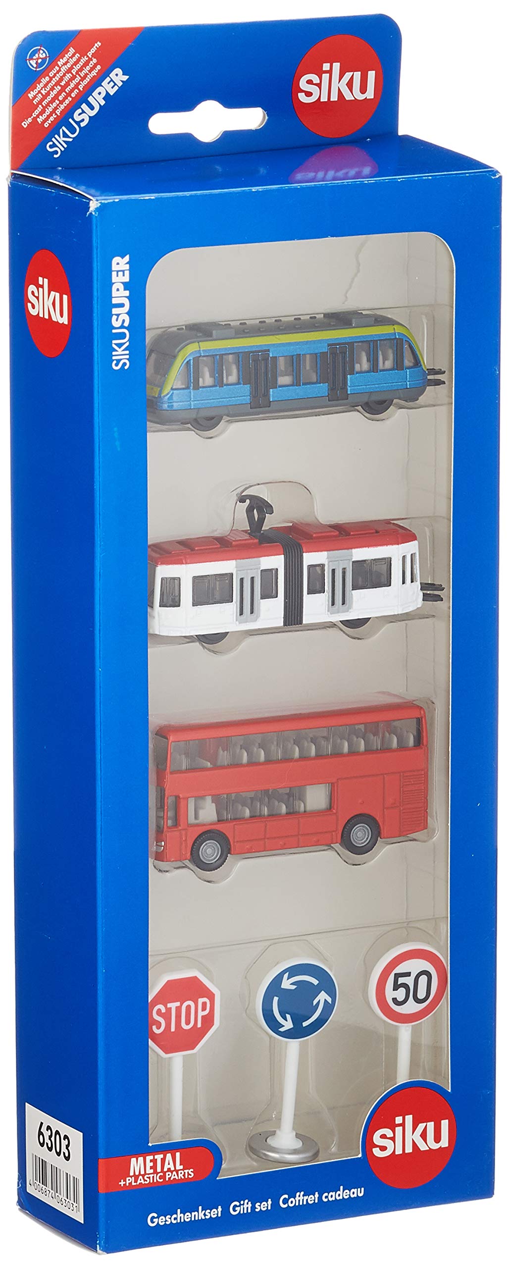 SIKU 6303 odlewany ciśnieniowo miniaturowy zestaw upominkowy 10