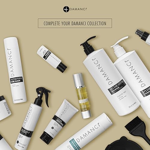 Miniatura 7 de Crema de argán, crema para peinar el cabello y acondicionador sin enjuague, suavizante y antiencrespamiento, con aceite de argán, queratina y