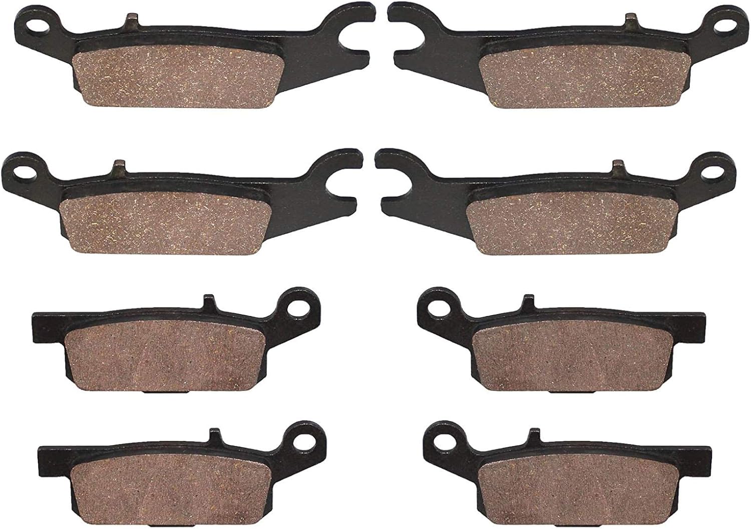 Dosens Front & Rear Brake Pads Replacement Compatible With