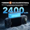 Insta360 X5 Elite Bundle - Cámara de acción 360° a prueba de agua 8K, sensores de 72MP de 1/1.28" con batería extra Insta360 X5, estuche de carga, selfie stick invisible, estuche de transporte, tapa de lente 7