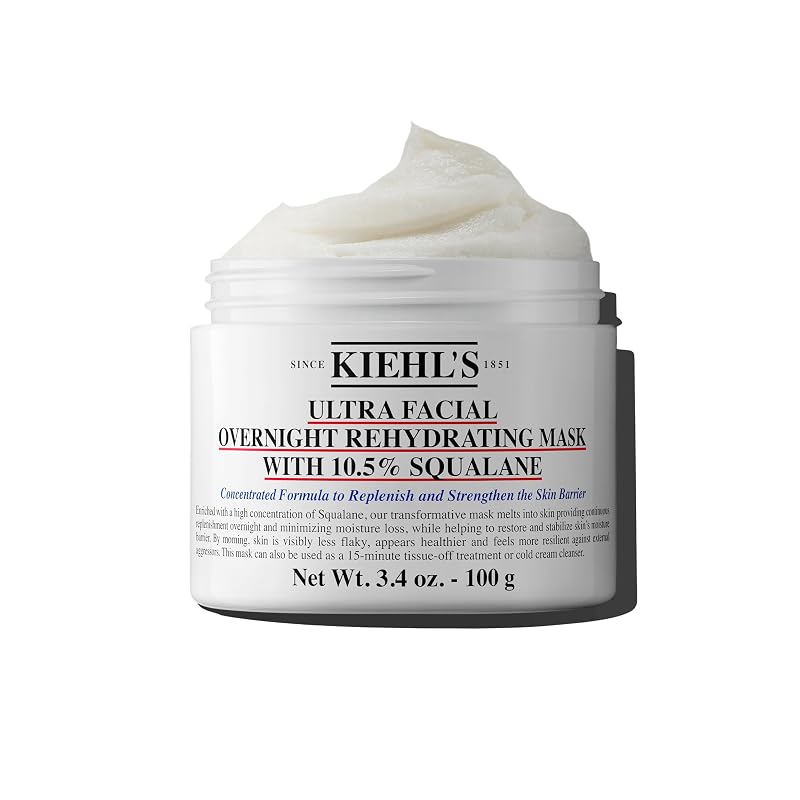 Máscara facial noturna Ultra Facial Kiehl's com esqualano 10,5%