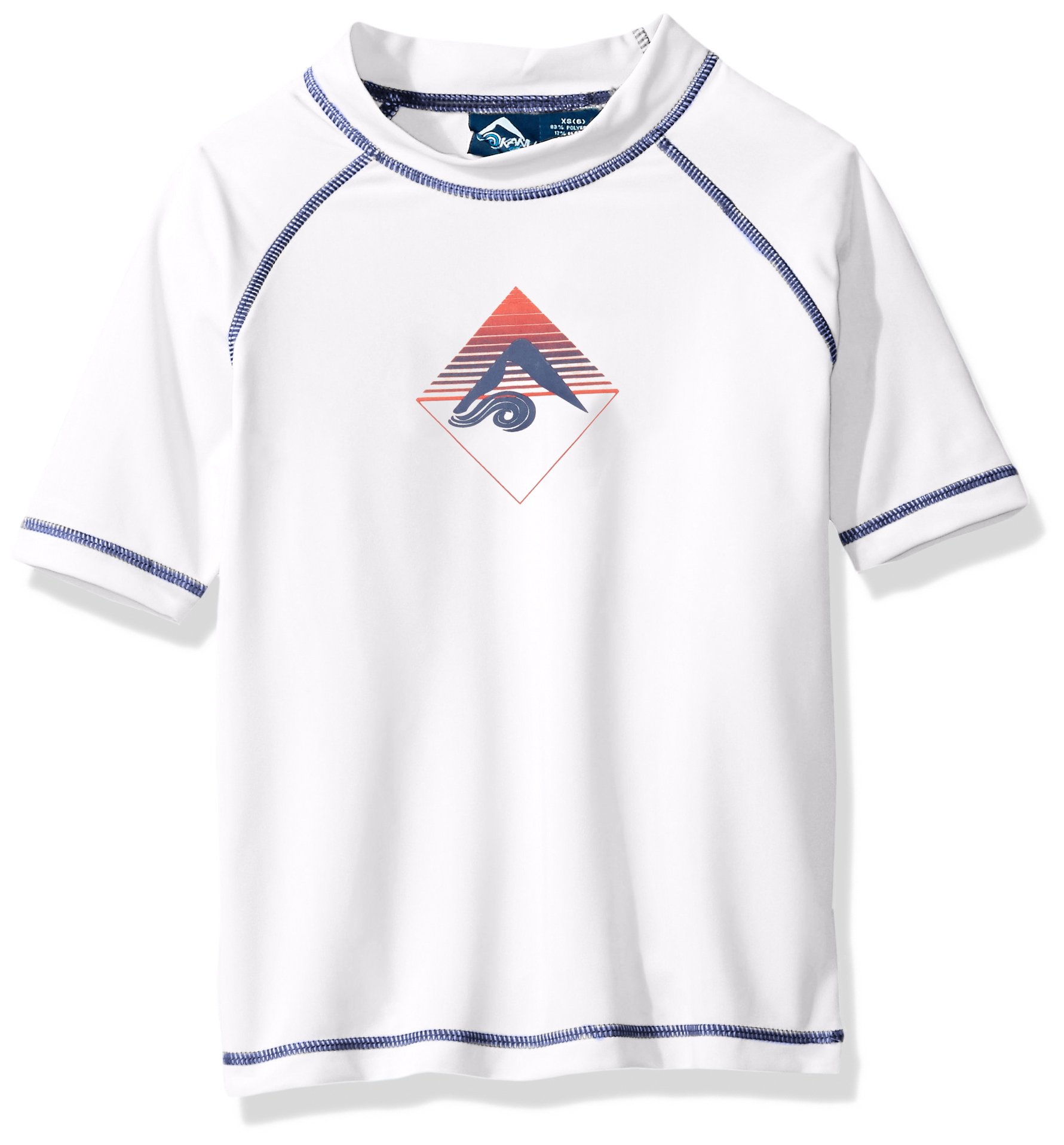 Kanu Surf Boys Voyage UPF 50+ Sun Protective Rashguard Swim Shirt