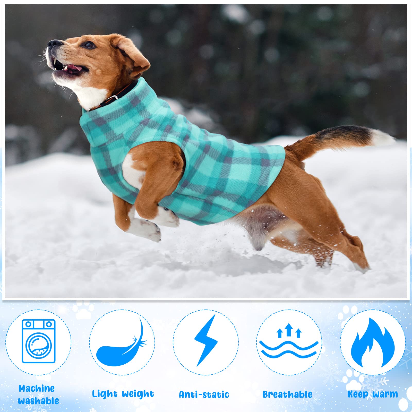 Winter Coats Anti Static Dog Jacket Sausage Dog Box Perfect Fit