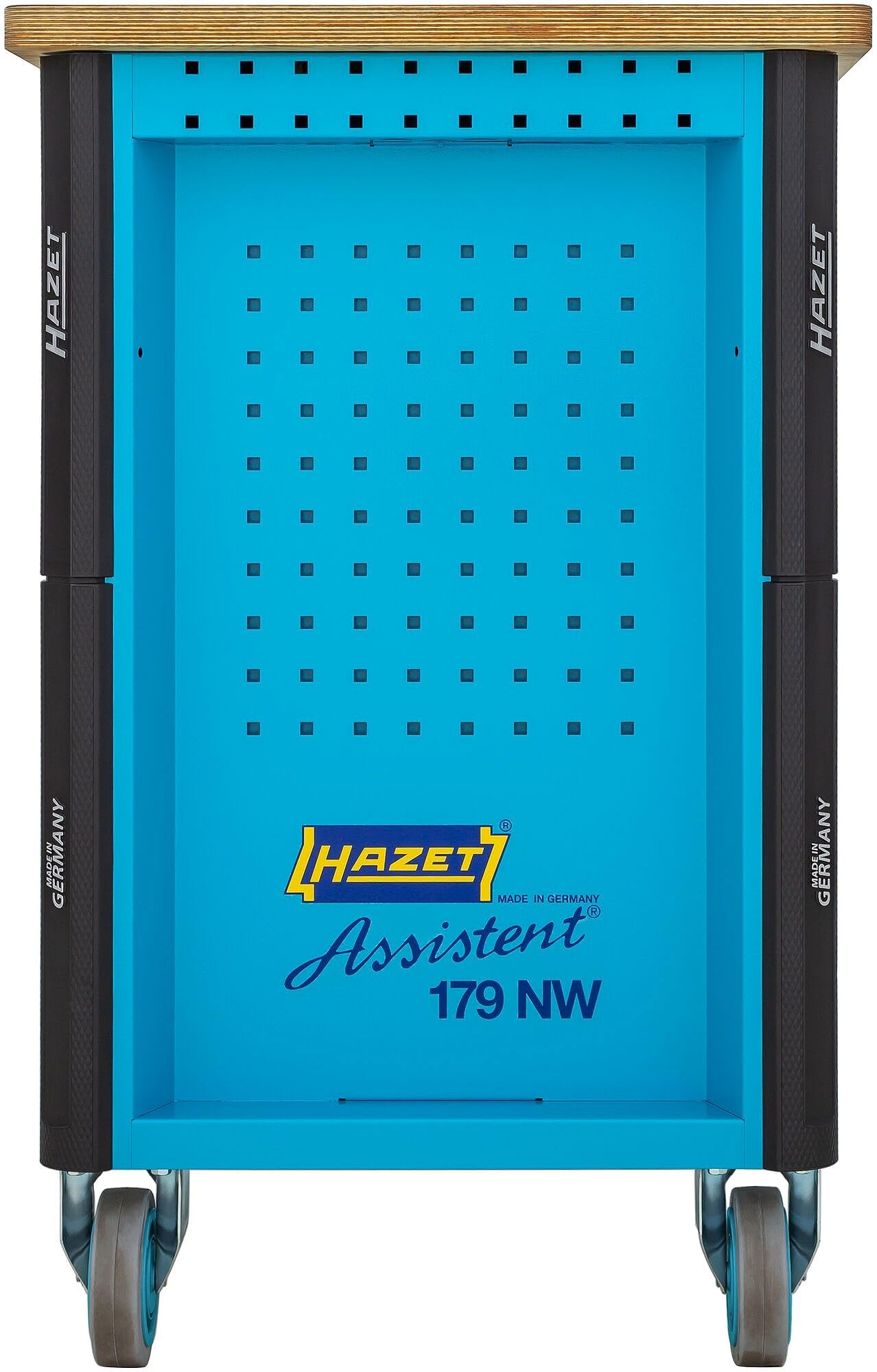 HAZET Werkbank, fahrbar (inkl. 9-fach verstellbaren Zwischenboden, fest montierte Tür) 179NW-7