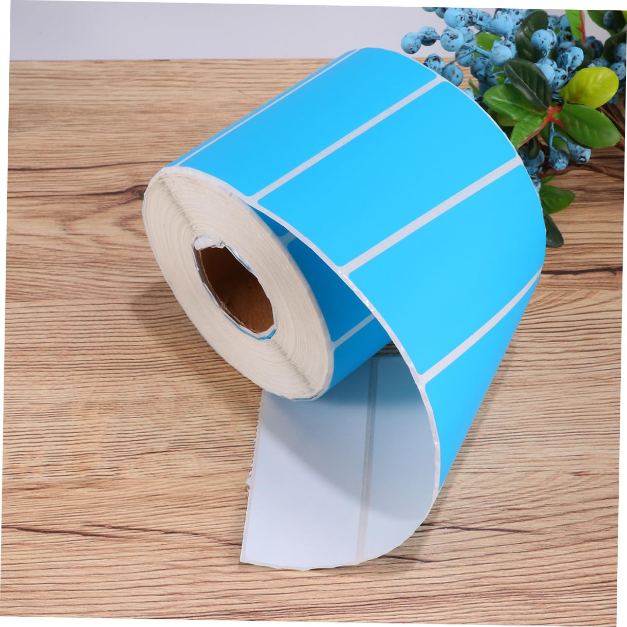 STOBOK 1000pezzi Etichette Circolari Adesive in Carta Bianca Semplici e Resistenti per Ufficio Negozio e Organizzazione Domestica