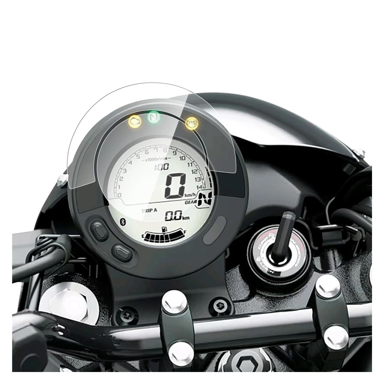 Für 450 500 Motorrad-Tachometer-Schutzfolie Für Das Armaturenbrett(4 pcs)