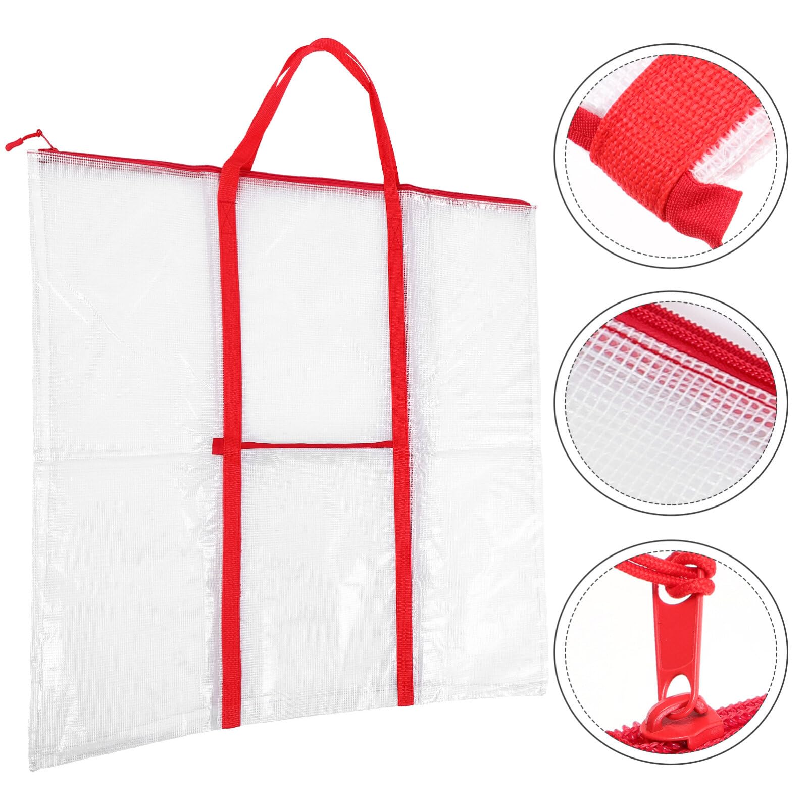 EXCEART Borsa Per Opere Arte Con Zip e Manici Per Poster e Progetti Scolastici Resistente e Riutilizzabile Durevole Per Schizzi All Aperto e Organizzazione