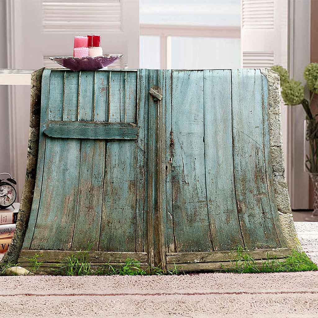 Couverture en flanelle douce pour des soirées cocooning au salon