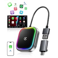 Adattatore CarPlay Wireless e Android Auto Wireless, Navigatore GPS Auto
